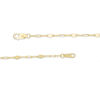 Thumbnail Image 1 of Made in Italy Valentino Chain Tassel Necklace in 14K Gold