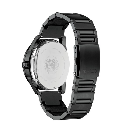 Men's Drive from Citizen Eco-DriveÂ® CTO Black IP Watch with Black Dial (Model: Bu4025-59E)
