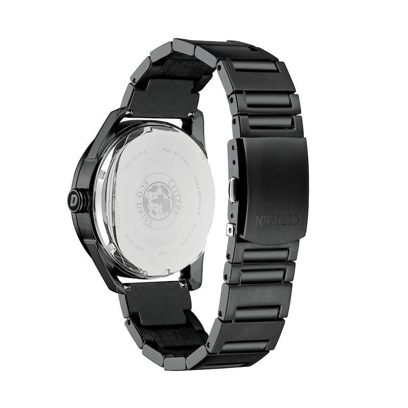 Men's Drive from Citizen Eco-Drive® CTO Black IP Watch with Black Dial (Model: BU4025-59E)
