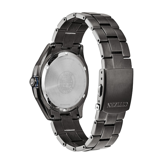 Men's Drive from Citizen Eco-DriveÂ® WDR Grey IP Watch with Blue Dial (Model: Aw1147-52L)