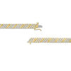 Thumbnail Image 3 of 3 CT. T.W. Diamond Multi-Row Slant Bracelet in 10K Gold - 7.25"
