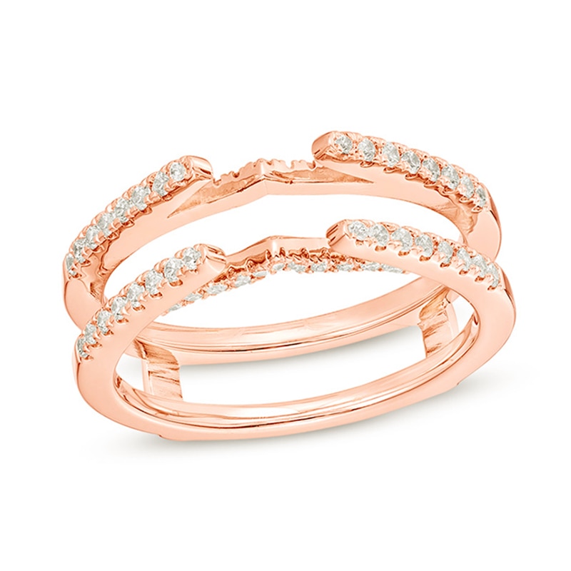 Main Image 1 of 1/3 CT. T.W. Diamond Solitaire Enhancer in 14K Rose Gold