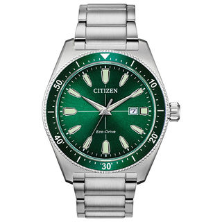 Men's Citizen Eco-Drive® Brycen Watch with Green Dial (Model