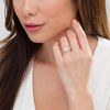 Thumbnail Image 2 of 1/2 CT. T.W. Diamond Flower Frame Bridal Set in 14K Rose Gold