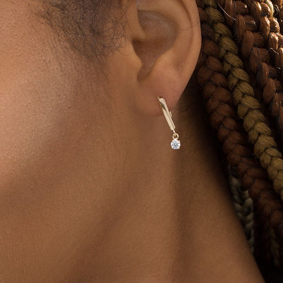 Gunmetal Lever Back Earring Wires - A Grain of Sand