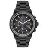 Thumbnail Image 1 of Men's Citizen Eco-Drive® Black Panther Chronograph Black IP Watch with Black Dial (Model: CA0297-52W)