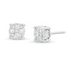 Thumbnail Image 1 of 1/4 CT. T.W. Composite Diamond Stud Earrings in 10K White Gold