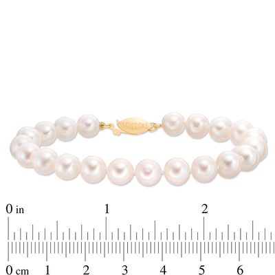 WOW Details about   Lovely Freshwater Pearl Bracelet with Sterling Silver Clasp  5” –12 to 24 M 