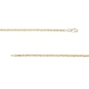 Thumbnail Image 2 of 2.4mm Diamond-Cut Glitter Rope Chain Necklace in 10K Gold - 18"