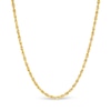 Thumbnail Image 1 of 2.4mm Diamond-Cut Glitter Rope Chain Necklace in 10K Gold - 20"