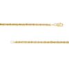 Thumbnail Image 3 of 2.4mm Diamond-Cut Glitter Rope Chain Necklace in 10K Gold - 20"