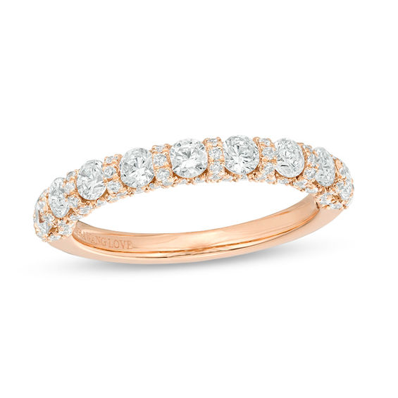 Vera Wang Love Collection 1-1/4 CT. T.W. Diamond Wedding Band in 14K ...