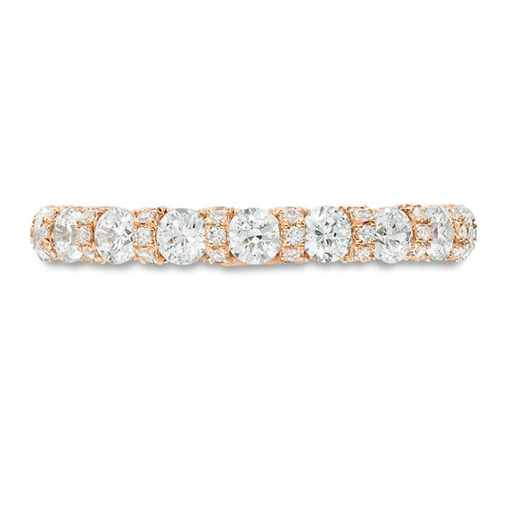 Vera Wang Love Collection 1-1/4 CT. T.w. Diamond Band 14K Rose Gold