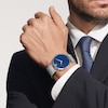 Thumbnail Image 1 of Men's Movado Museum® Classic Mesh Watch with Blue Dial (Model: 0607349)