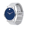 Thumbnail Image 2 of Men's Movado Museum® Classic Mesh Watch with Blue Dial (Model: 0607349)