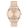 Thumbnail Image 1 of Ladies' Movado Bold® Rose-Tone IP Mesh Watch with Rose-Tone Dial (Model: 3600596)