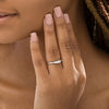 Thumbnail Image 2 of 1 CT. T.W. Princess-Cut Diamond Past Present Future® Engagement Ring in 10K White Gold