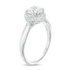 Thumbnail Image 2 of 1-1/4 CT. T.W. Diamond Frame Bypass Engagement Ring in 14K White Gold