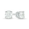 Thumbnail Image 1 of 1/2 CT. T.W. Diamond Solitaire Stud Earrings in 10K White Gold (J/I3)