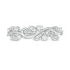 Thumbnail Image 3 of 1/5 CT. T.W. Diamond Vine Vintage-Style Band in 10K White Gold