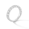 Thumbnail Image 3 of 1-1/2 CT. T.W. Certified Diamond Nine Stone Band in 14K White Gold (I/SI2)
