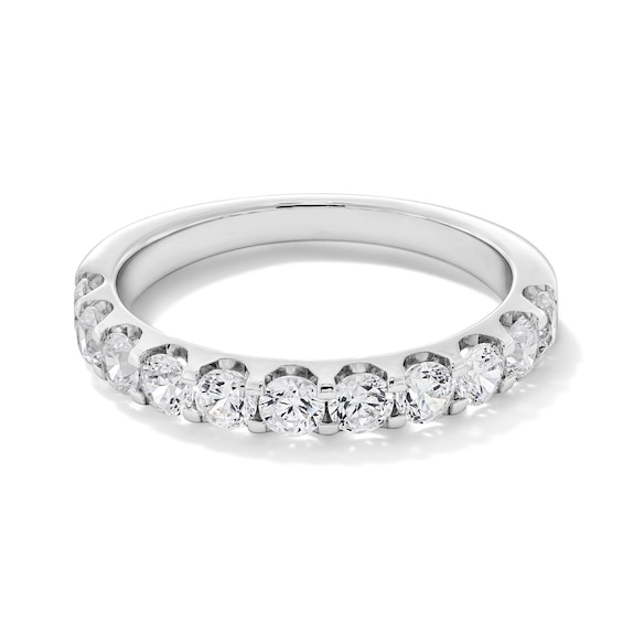 1 CT. T.w. Certified Diamond Band in 14K White Gold (I/Si2)