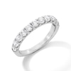 Thumbnail Image 3 of 1 CT. T.W. Certified Diamond Band in 14K White Gold (I/SI2)