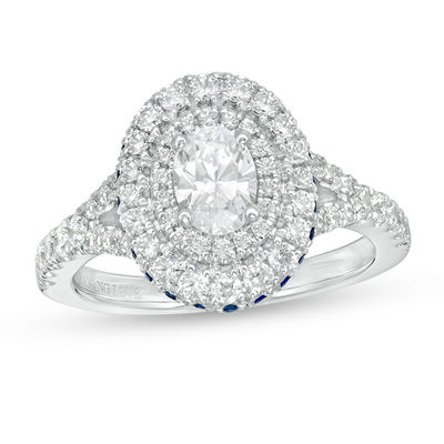 vera wang halo engagement ring