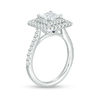 Thumbnail Image 1 of Vera Wang Love Collection 1-3/4 CT. T.W. Certified Princess-Cut Diamond Frame Engagement Ring in 14K White Gold (I/SI2)