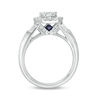 Thumbnail Image 3 of Vera Wang Love Collection 1 CT. T.W. Diamond Hexagon Frame Engagement Ring in 14K White Gold