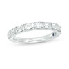 Thumbnail Image 1 of Vera Wang Love Collection 3/4 CT. T.W. Certified Emerald-Cut Diamond Band in 14K White Gold (I/SI2)