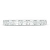 Thumbnail Image 3 of Vera Wang Love Collection 3/4 CT. T.W. Certified Emerald-Cut Diamond Band in 14K White Gold (I/SI2)