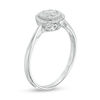 Thumbnail Image 3 of 1/4 CT. T.W. Baguette and Round Diamond Double Frame Ring in 10K White Gold