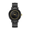 Thumbnail Image 0 of Ladies' Caravelle by Bulova Crystal Accent Black IP Watch with Black Dial (Model: 45L181)