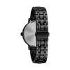 Thumbnail Image 1 of Ladies' Caravelle by Bulova Crystal Accent Black IP Watch with Black Dial (Model: 45L181)