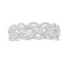 Thumbnail Image 3 of 1/15 CT. T.W. Diamond Braid Vintage-Style Ring in 10K White Gold