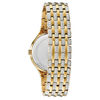 Thumbnail Image 1 of Men's Bulova Phantom Crystal Accent Gold-Tone Watch with Gold-Tone Dial (Model: 98A229)