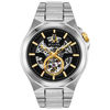 Thumbnail Image 0 of Men's Bulova Classic Maquina Automatic Watch with Black Skeleton Dial (Model: 98A224)