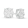 Thumbnail Image 1 of 2 CT. T.W. Composite Diamond Stud Earrings in 10K White Gold