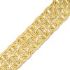 Thumbnail Image 1 of Made in Italy 16.5mm Byzantine Chain Bracelet in 14K Gold - 7.5"