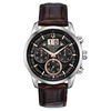 Thumbnail Image 1 of Men's Bulova Classic Sutton Strap Chronograph Watch with Black Dial (Model: 96B311)