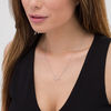 Thumbnail Image 2 of 1/5 CT. T.W. Diamond Aries Constellation Necklace in Sterling Silver