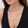 Thumbnail Image 2 of 1/5 CT. T.W. Diamond Taurus Constellation Necklace in Sterling Silver