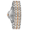 Thumbnail Image 2 of Men's Bulova Octava Crystal Accent Two-Tone Chronograph Watch with Silver-Tone Dial (Model: 98C133)