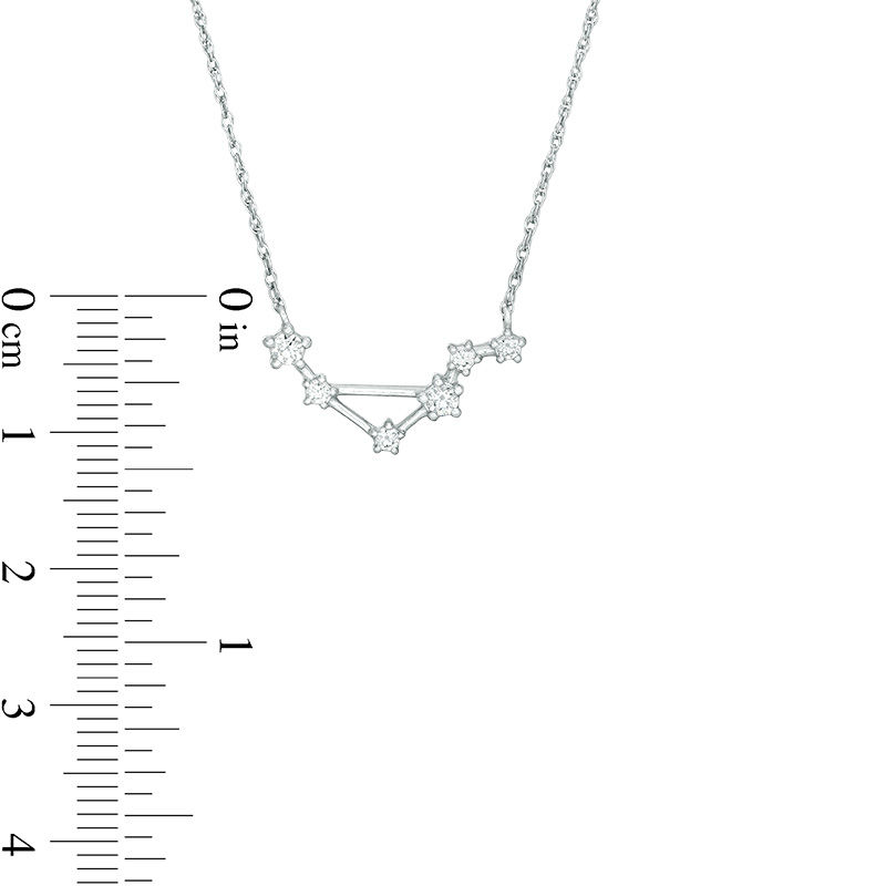 Pisces Diamond Constellation Necklace - Vincents Fine Jewelry