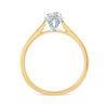 Thumbnail Image 3 of 1/2 CT. T.W. Diamond Solitaire Engagement Ring in 10K Gold