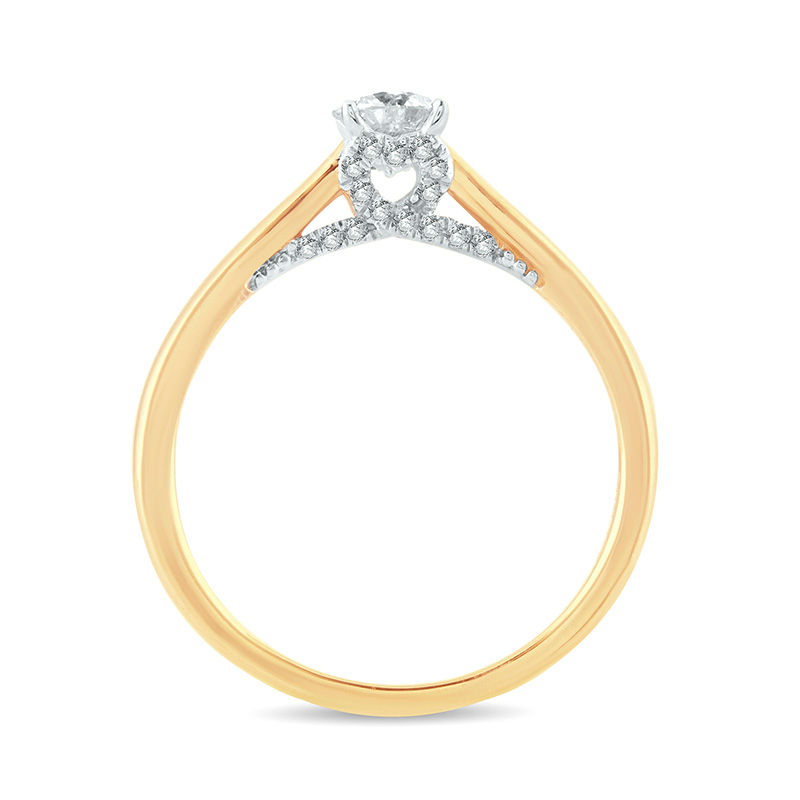 1/2 CT. T.W. Diamond Solitaire Engagement Ring in 10K Gold