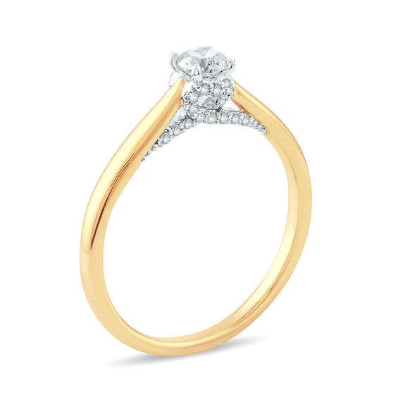 1/3 CT. T.w. Diamond Solitaire Engagement Ring in 10K Gold