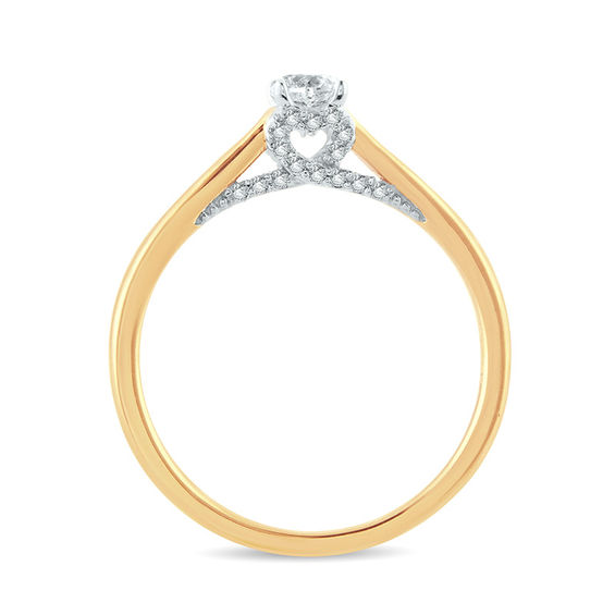1/3 CT. T.w. Diamond Solitaire Engagement Ring in 10K Gold