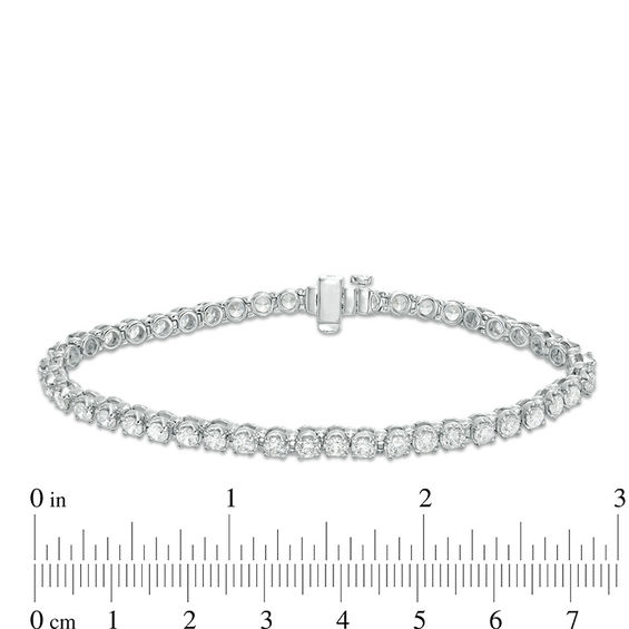5 CT. T.w. Diamond Tennis Bracelet in 10K White Gold
